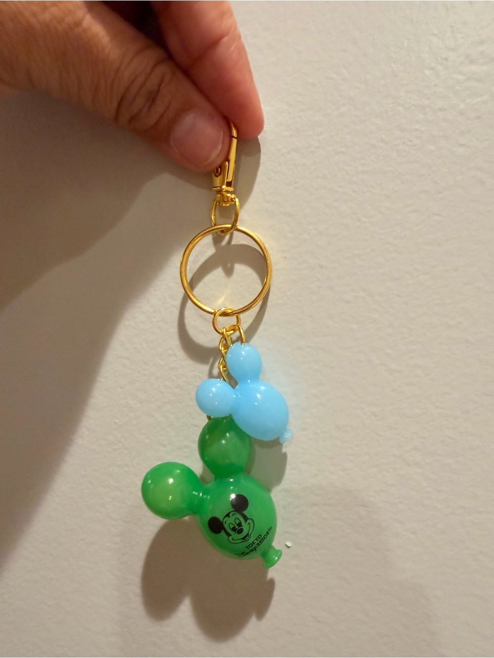 Tokyo Disney Mickey Mouse inspired balloon bag charm